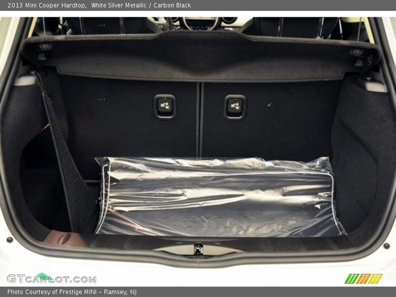 White Silver Metallic / Carbon Black 2013 Mini Cooper Hardtop