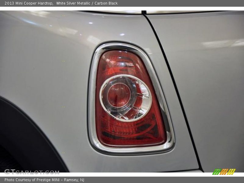 White Silver Metallic / Carbon Black 2013 Mini Cooper Hardtop