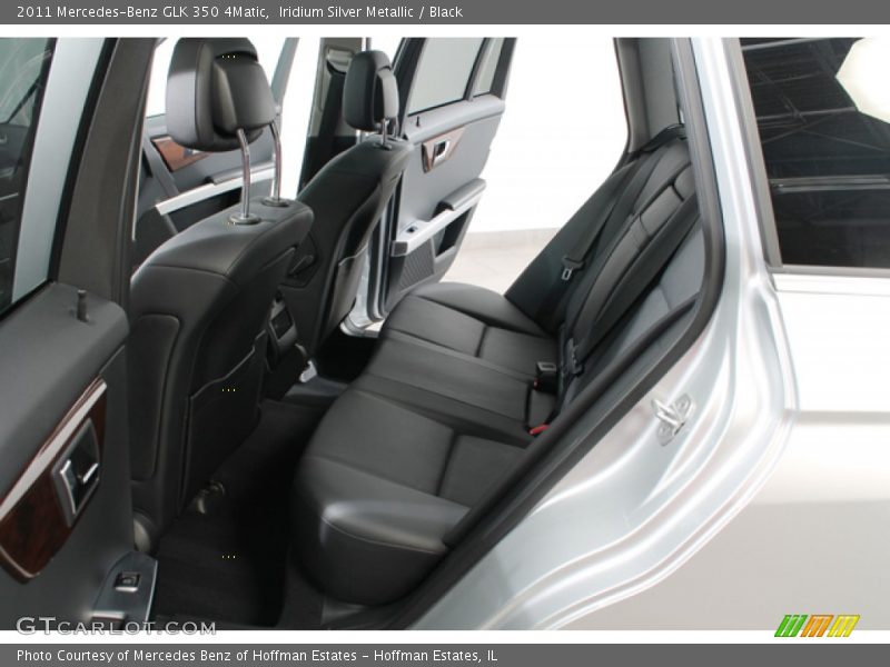 Iridium Silver Metallic / Black 2011 Mercedes-Benz GLK 350 4Matic