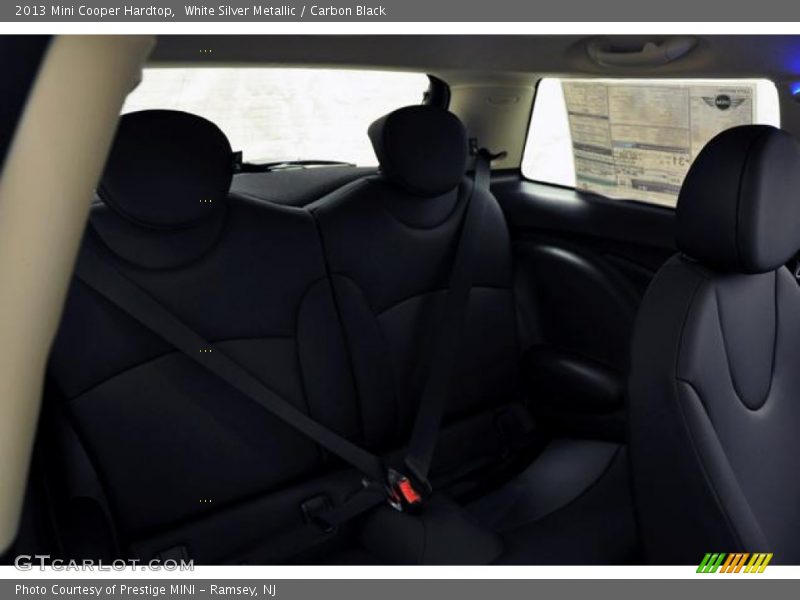 White Silver Metallic / Carbon Black 2013 Mini Cooper Hardtop
