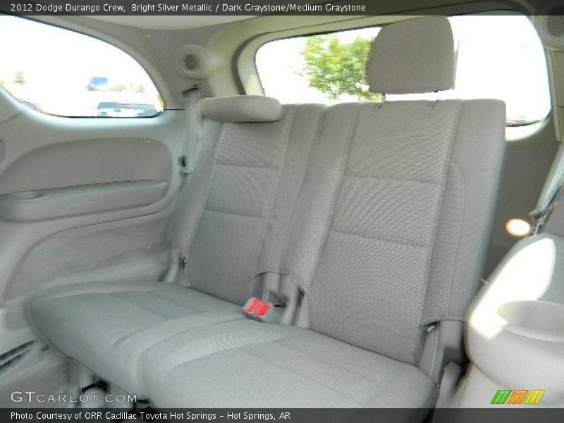Bright Silver Metallic / Dark Graystone/Medium Graystone 2012 Dodge Durango Crew