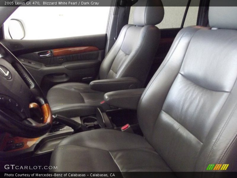 Blizzard White Pearl / Dark Gray 2005 Lexus GX 470