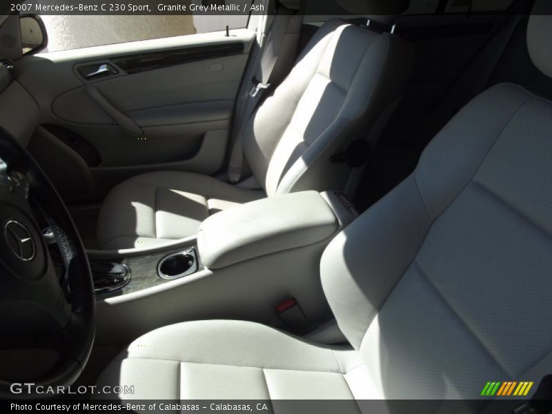 Granite Grey Metallic / Ash 2007 Mercedes-Benz C 230 Sport