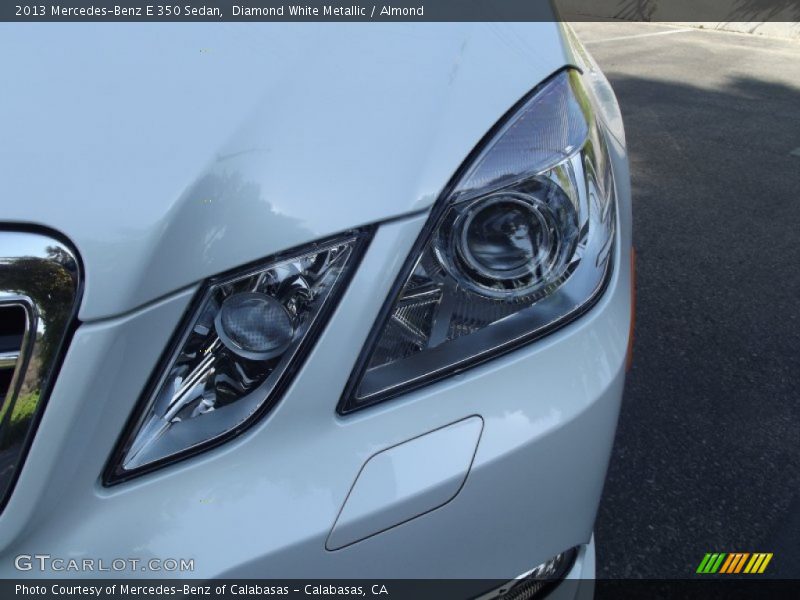 Diamond White Metallic / Almond 2013 Mercedes-Benz E 350 Sedan
