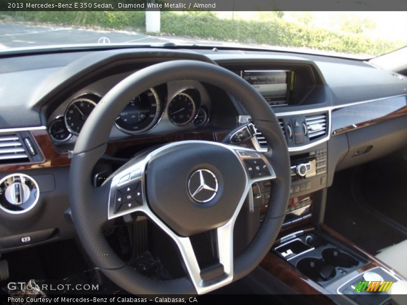 Diamond White Metallic / Almond 2013 Mercedes-Benz E 350 Sedan