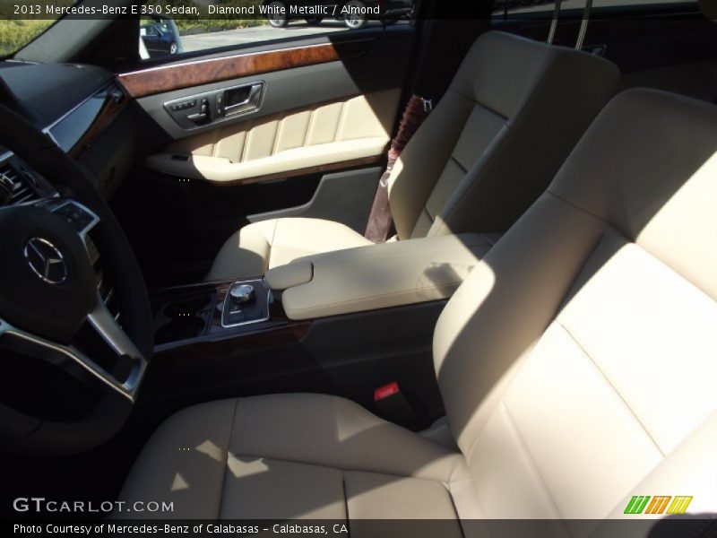 Diamond White Metallic / Almond 2013 Mercedes-Benz E 350 Sedan