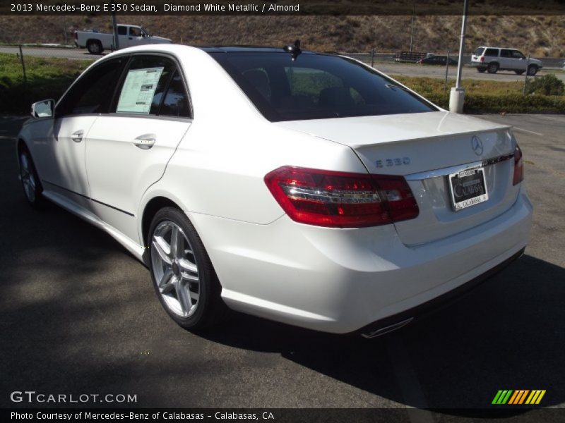 Diamond White Metallic / Almond 2013 Mercedes-Benz E 350 Sedan
