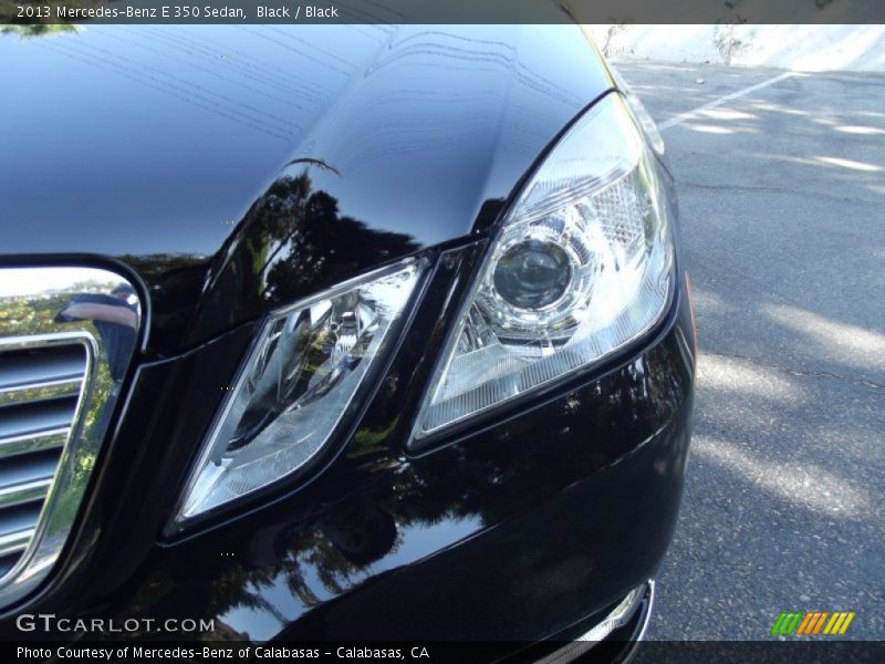 Black / Black 2013 Mercedes-Benz E 350 Sedan