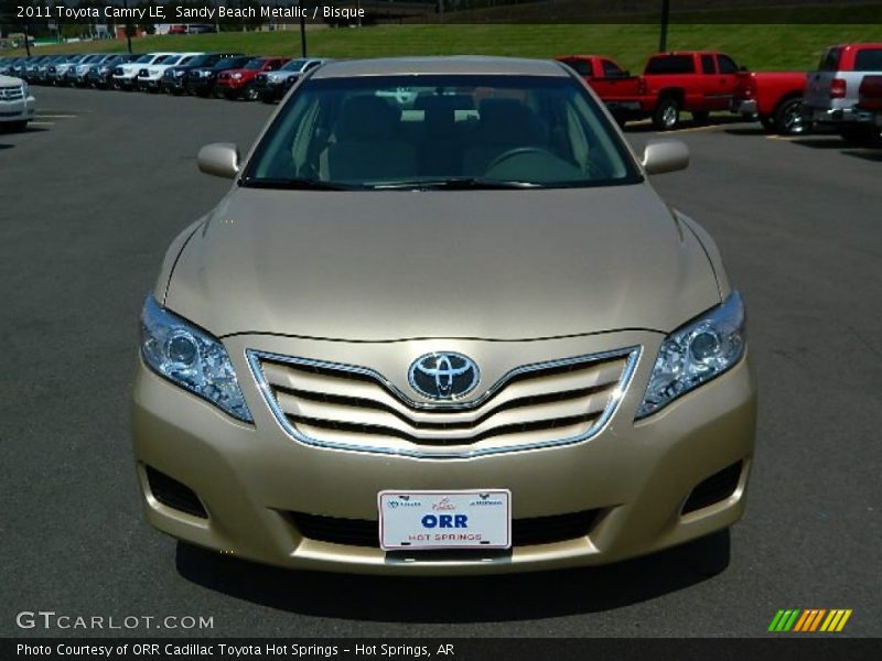 Sandy Beach Metallic / Bisque 2011 Toyota Camry LE