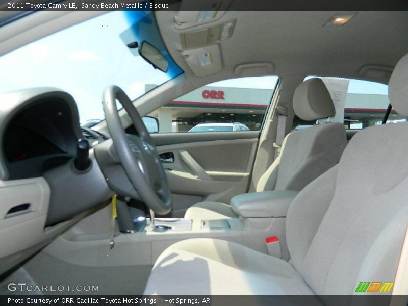 Sandy Beach Metallic / Bisque 2011 Toyota Camry LE