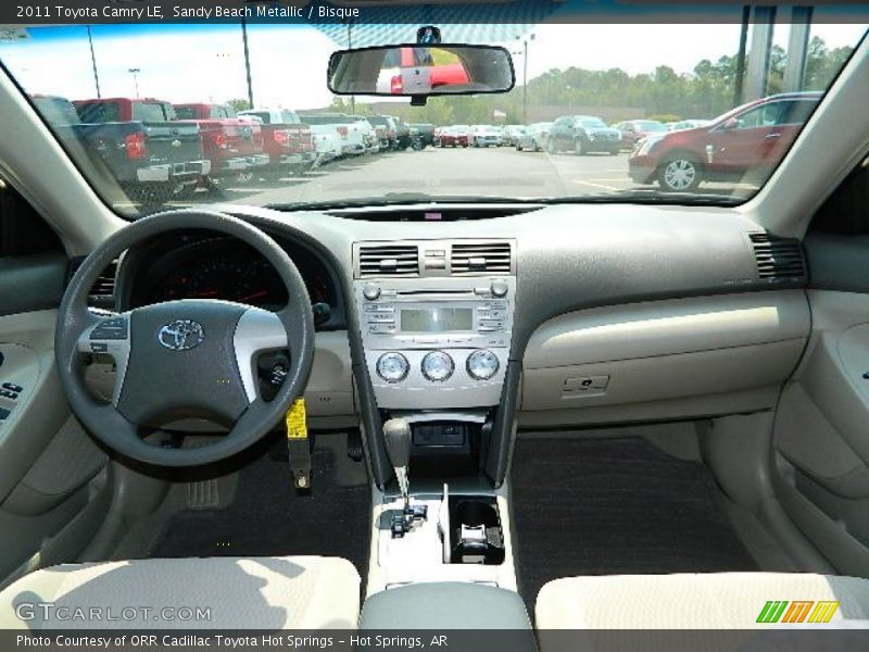 Sandy Beach Metallic / Bisque 2011 Toyota Camry LE