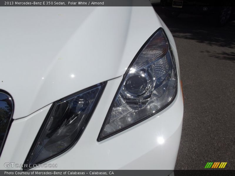 Polar White / Almond 2013 Mercedes-Benz E 350 Sedan
