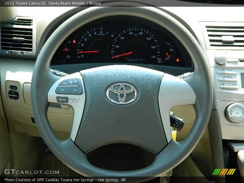 Sandy Beach Metallic / Bisque 2011 Toyota Camry LE