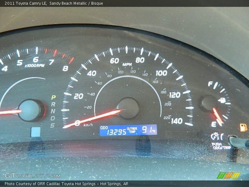 Sandy Beach Metallic / Bisque 2011 Toyota Camry LE