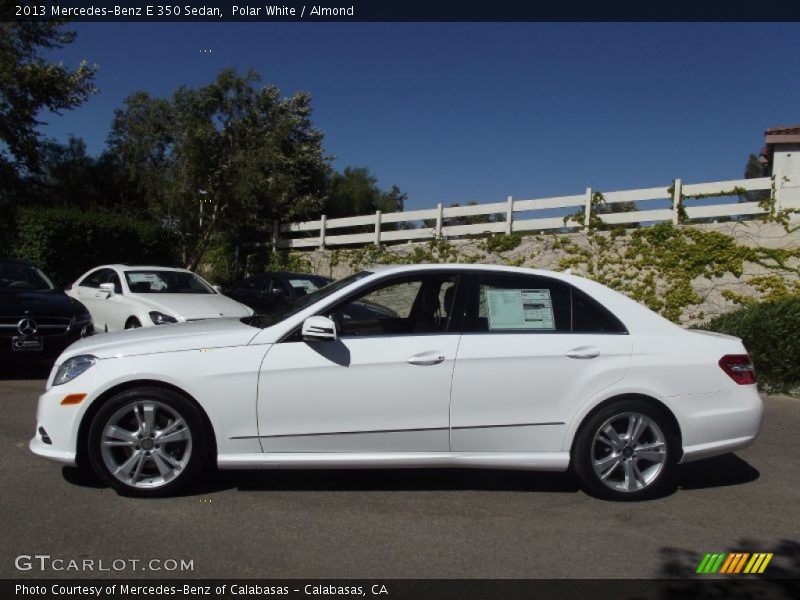 Polar White / Almond 2013 Mercedes-Benz E 350 Sedan