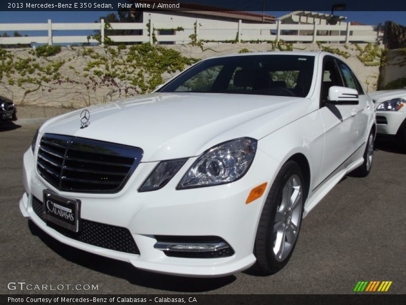 Polar White / Almond 2013 Mercedes-Benz E 350 Sedan