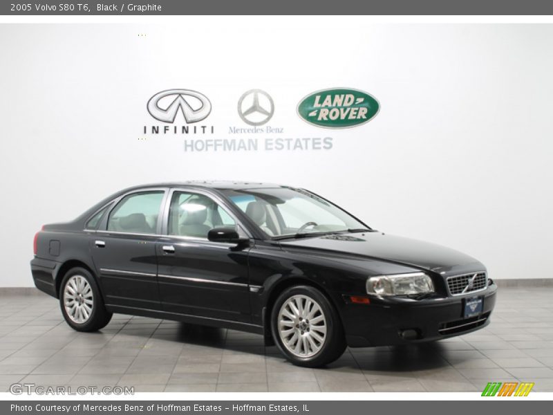 Black / Graphite 2005 Volvo S80 T6