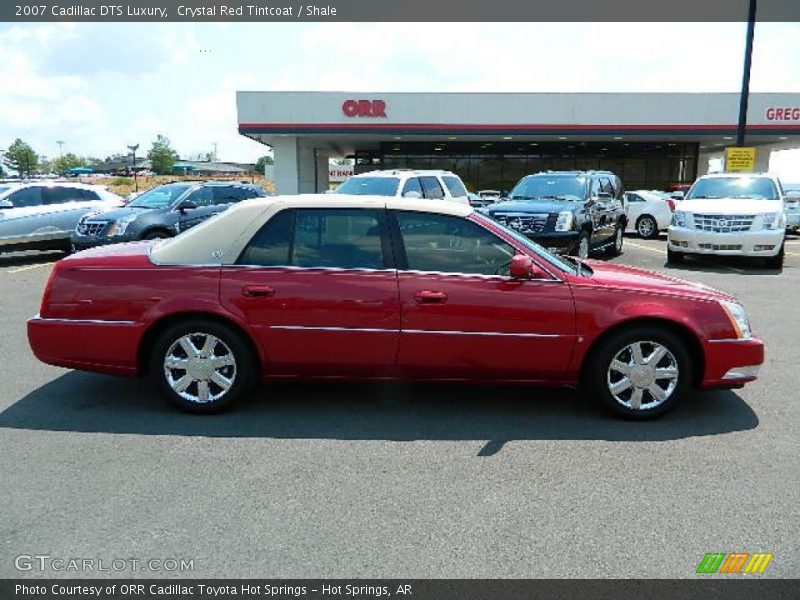 Crystal Red Tintcoat / Shale 2007 Cadillac DTS Luxury