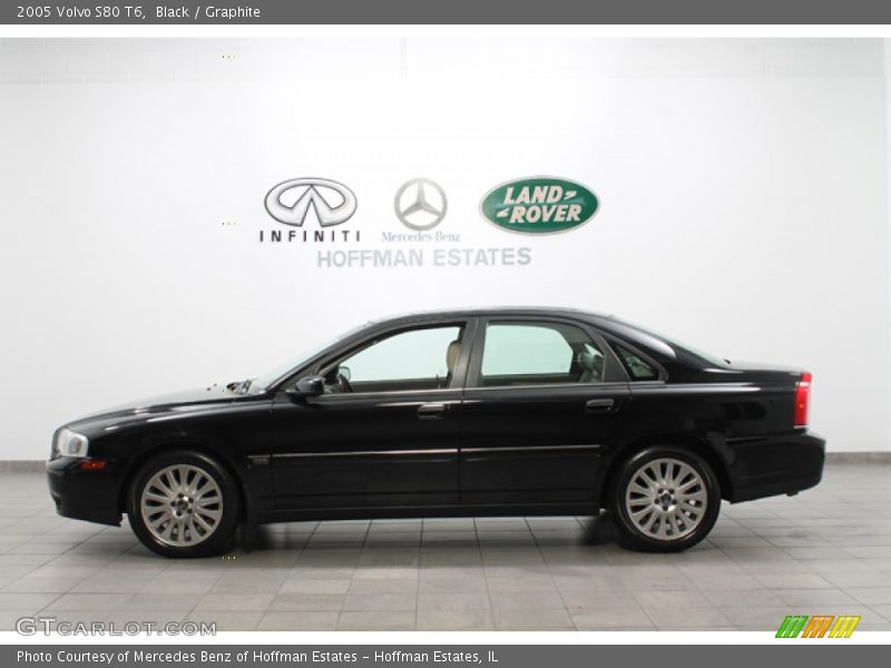 Black / Graphite 2005 Volvo S80 T6