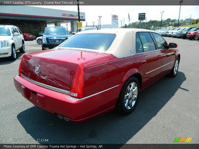 Crystal Red Tintcoat / Shale 2007 Cadillac DTS Luxury