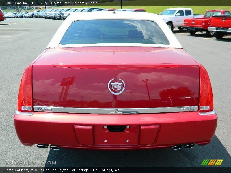 Crystal Red Tintcoat / Shale 2007 Cadillac DTS Luxury