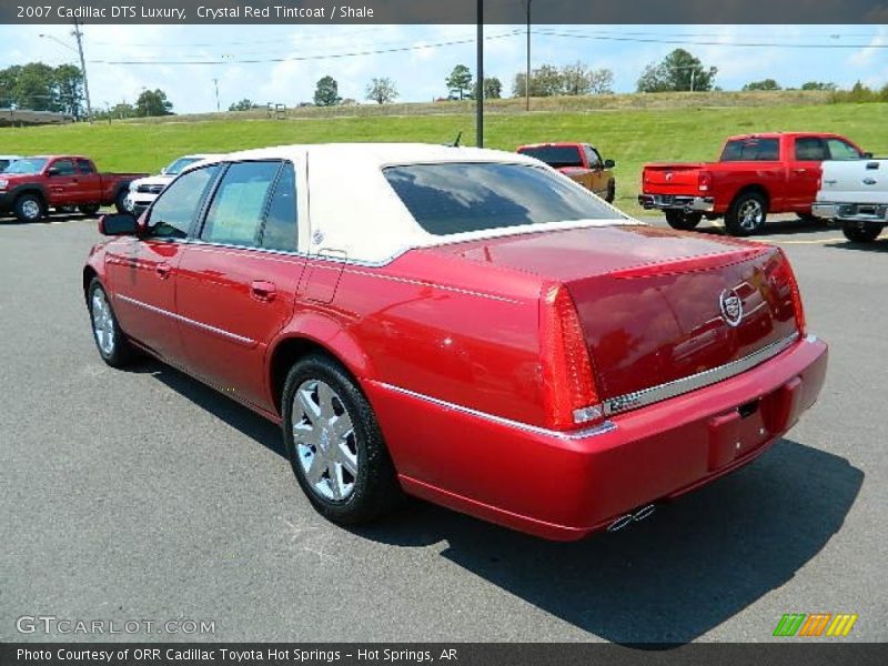 Crystal Red Tintcoat / Shale 2007 Cadillac DTS Luxury