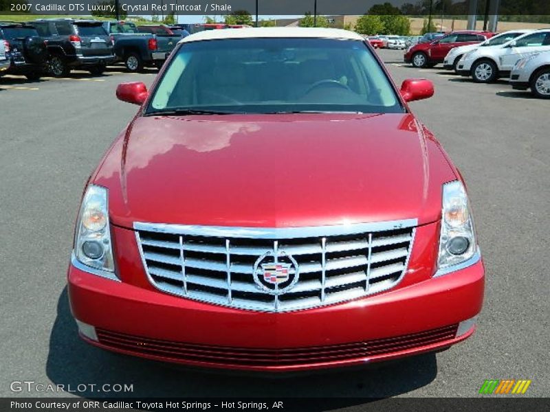 Crystal Red Tintcoat / Shale 2007 Cadillac DTS Luxury