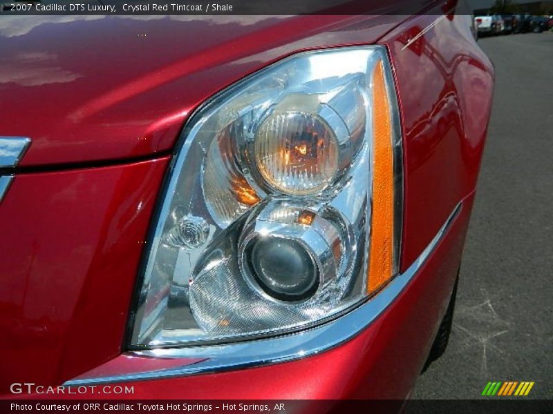 Crystal Red Tintcoat / Shale 2007 Cadillac DTS Luxury