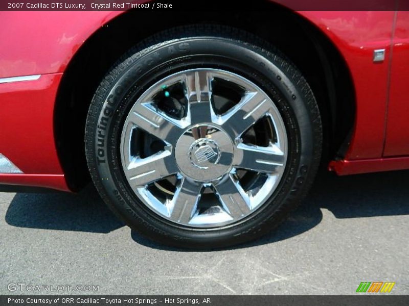 Crystal Red Tintcoat / Shale 2007 Cadillac DTS Luxury