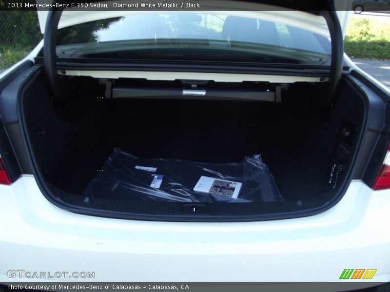 Diamond White Metallic / Black 2013 Mercedes-Benz E 350 Sedan