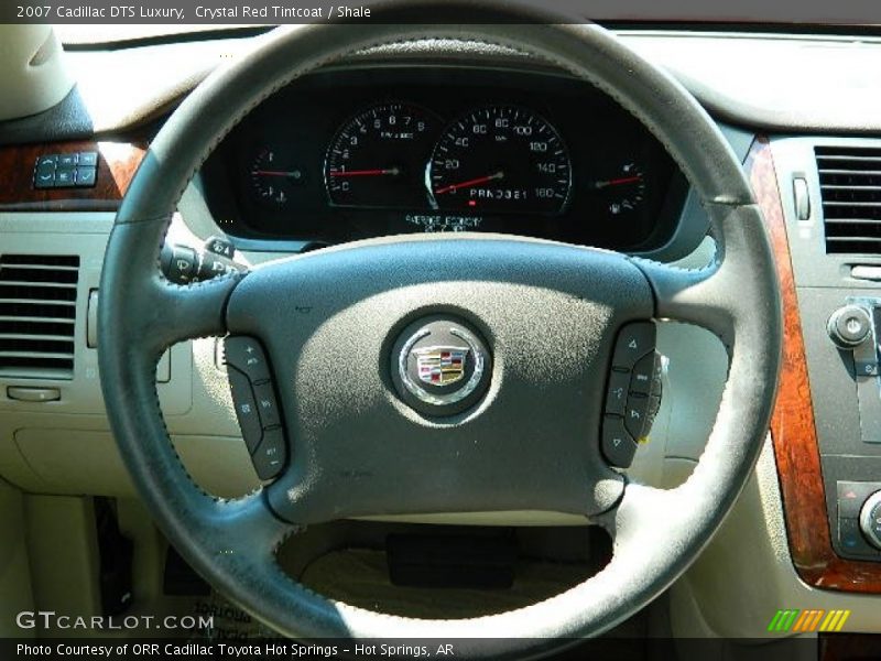 Crystal Red Tintcoat / Shale 2007 Cadillac DTS Luxury