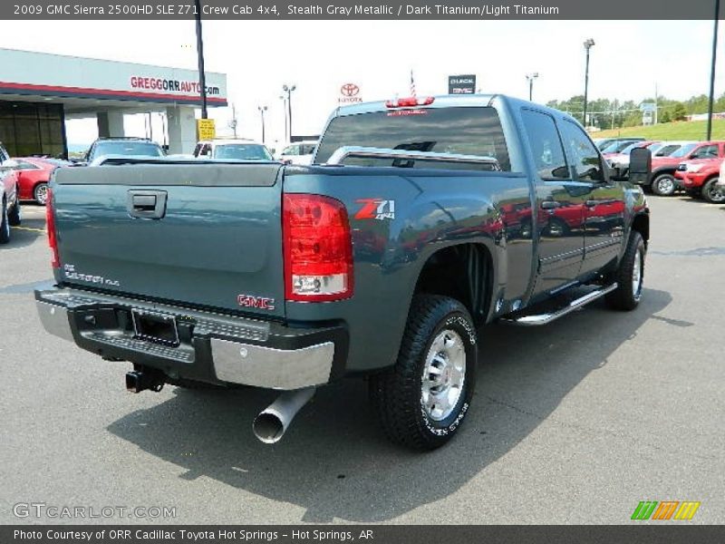 Stealth Gray Metallic / Dark Titanium/Light Titanium 2009 GMC Sierra 2500HD SLE Z71 Crew Cab 4x4