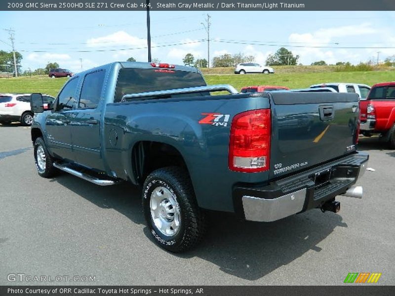 Stealth Gray Metallic / Dark Titanium/Light Titanium 2009 GMC Sierra 2500HD SLE Z71 Crew Cab 4x4