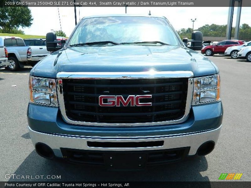 Stealth Gray Metallic / Dark Titanium/Light Titanium 2009 GMC Sierra 2500HD SLE Z71 Crew Cab 4x4