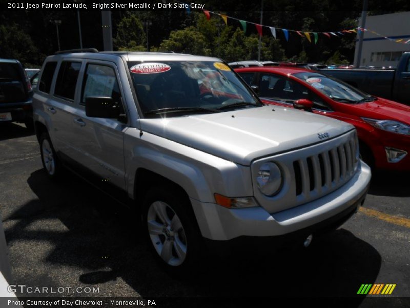 Bright Silver Metallic / Dark Slate Gray 2011 Jeep Patriot Latitude