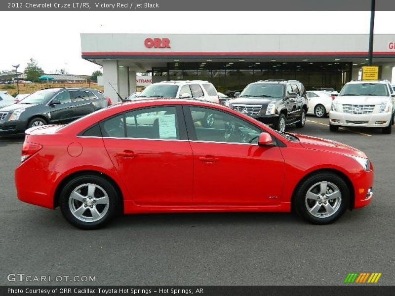 Victory Red / Jet Black 2012 Chevrolet Cruze LT/RS