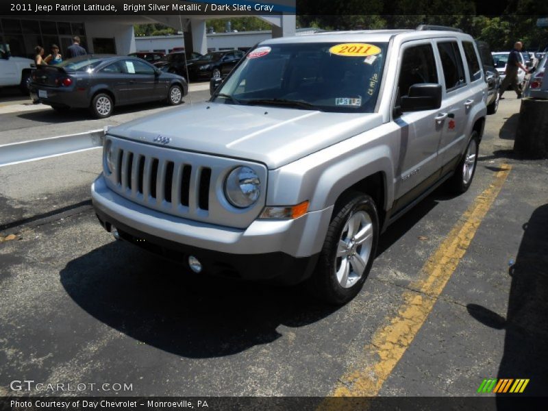 Bright Silver Metallic / Dark Slate Gray 2011 Jeep Patriot Latitude