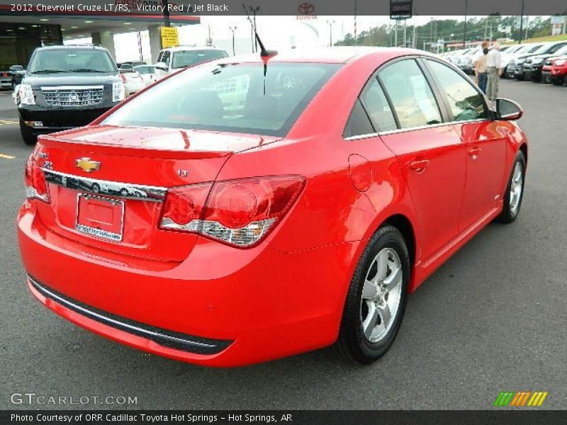 Victory Red / Jet Black 2012 Chevrolet Cruze LT/RS