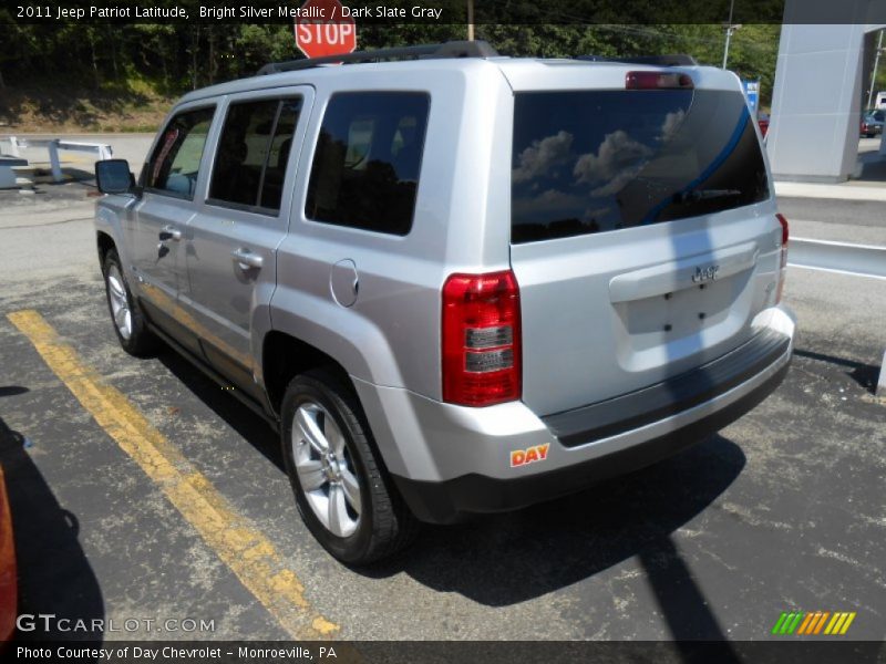 Bright Silver Metallic / Dark Slate Gray 2011 Jeep Patriot Latitude