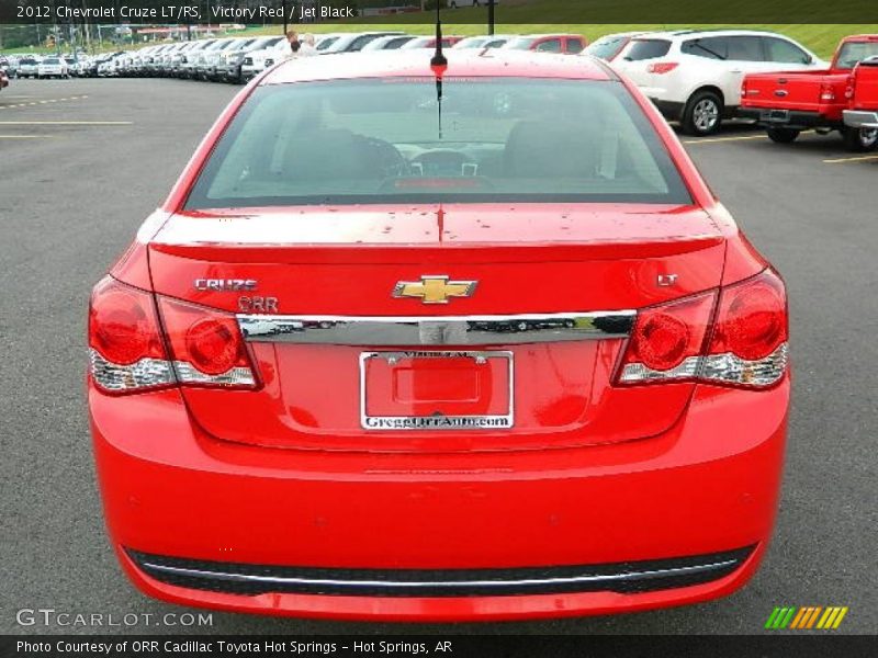 Victory Red / Jet Black 2012 Chevrolet Cruze LT/RS