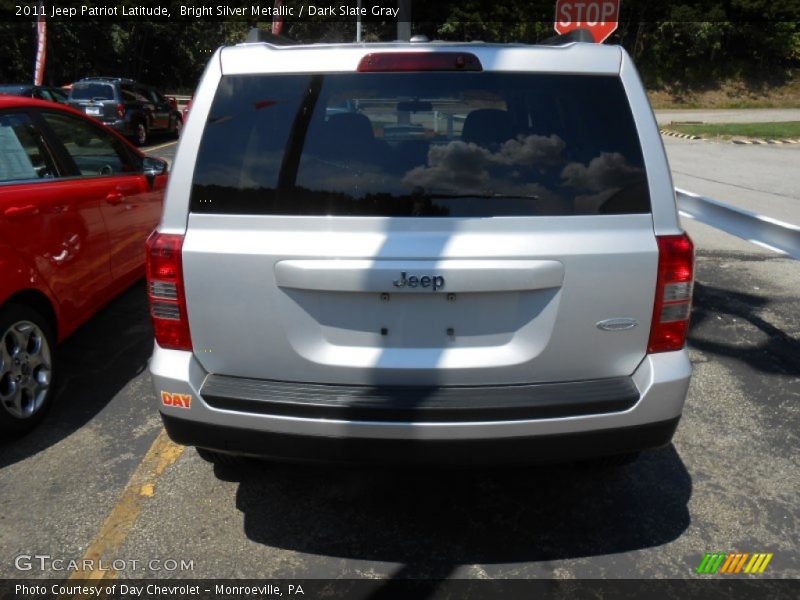Bright Silver Metallic / Dark Slate Gray 2011 Jeep Patriot Latitude