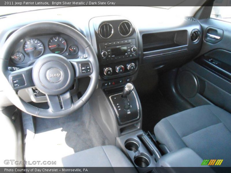 Bright Silver Metallic / Dark Slate Gray 2011 Jeep Patriot Latitude