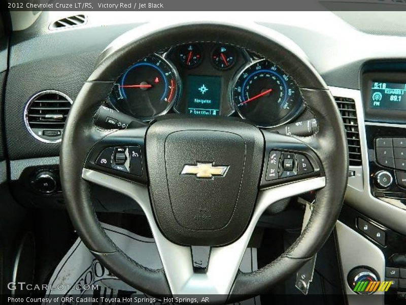 Victory Red / Jet Black 2012 Chevrolet Cruze LT/RS