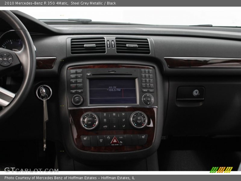 Steel Grey Metallic / Black 2010 Mercedes-Benz R 350 4Matic