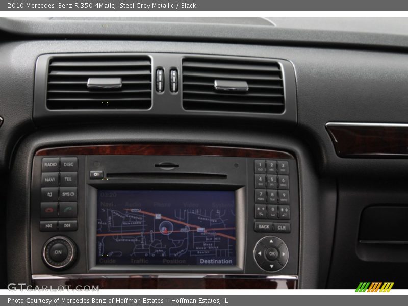 Steel Grey Metallic / Black 2010 Mercedes-Benz R 350 4Matic