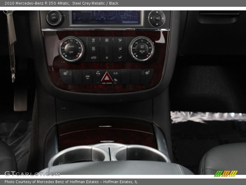 Steel Grey Metallic / Black 2010 Mercedes-Benz R 350 4Matic