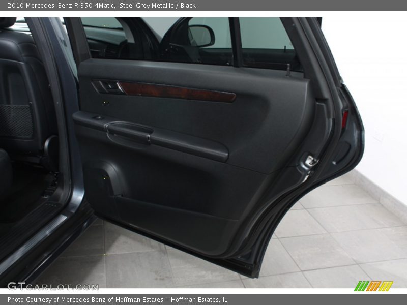 Steel Grey Metallic / Black 2010 Mercedes-Benz R 350 4Matic