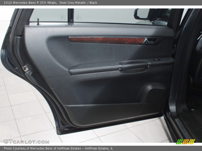 Steel Grey Metallic / Black 2010 Mercedes-Benz R 350 4Matic