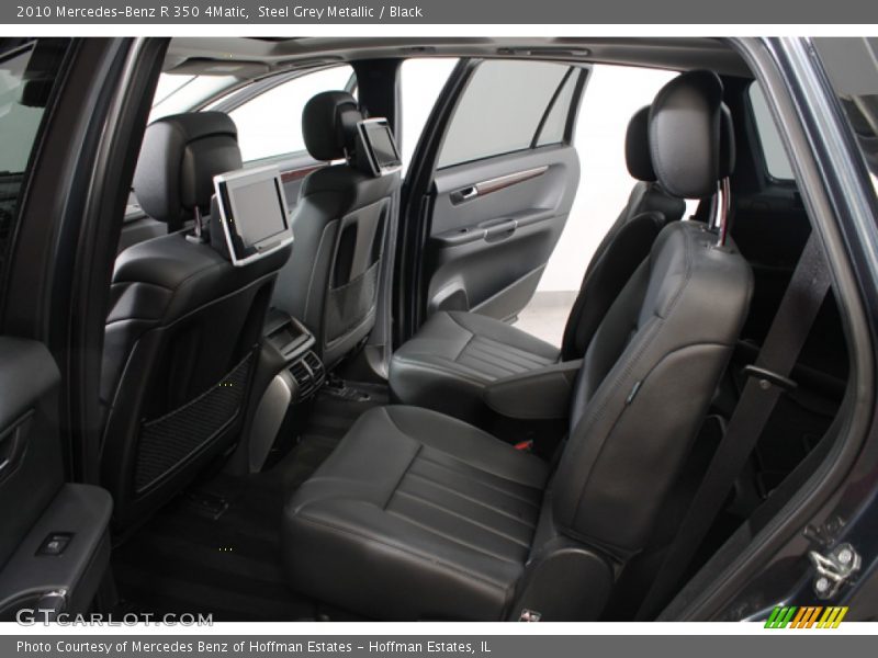 Steel Grey Metallic / Black 2010 Mercedes-Benz R 350 4Matic