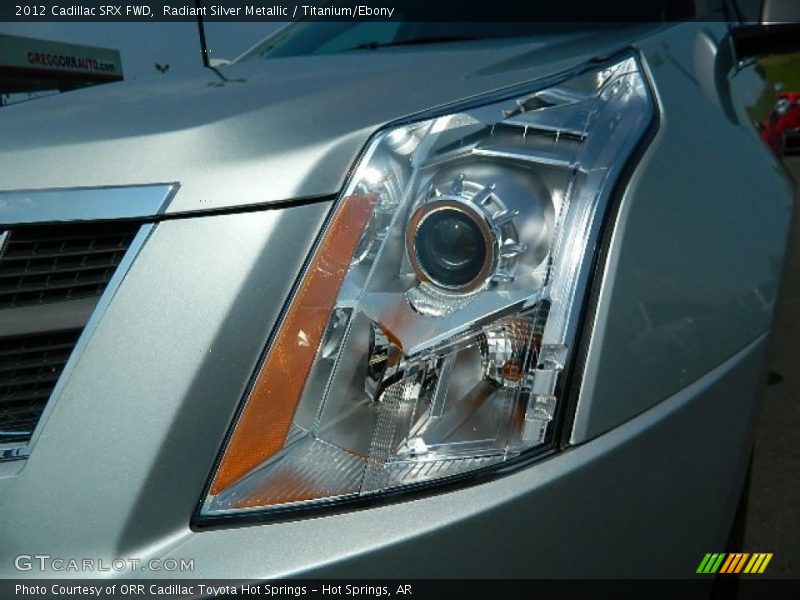 Radiant Silver Metallic / Titanium/Ebony 2012 Cadillac SRX FWD